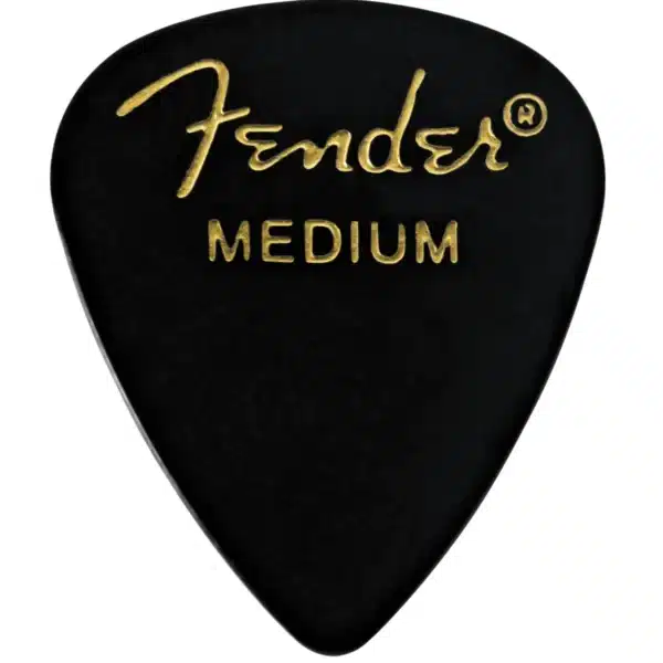 FENDER PHÍM ĐÀN 351 BLACK PICK PACK 144 MED 1980351306 fender phim dan 351 black pick pack 144 med 1980351306