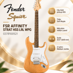 fender squier dan fsr aff strat hss lrl wpg 0378100521