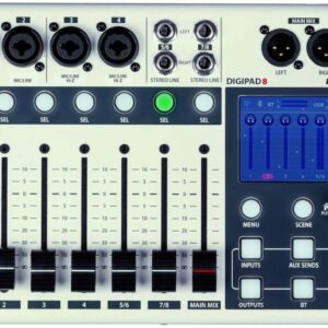 proel digipad8 digital mixer 5
