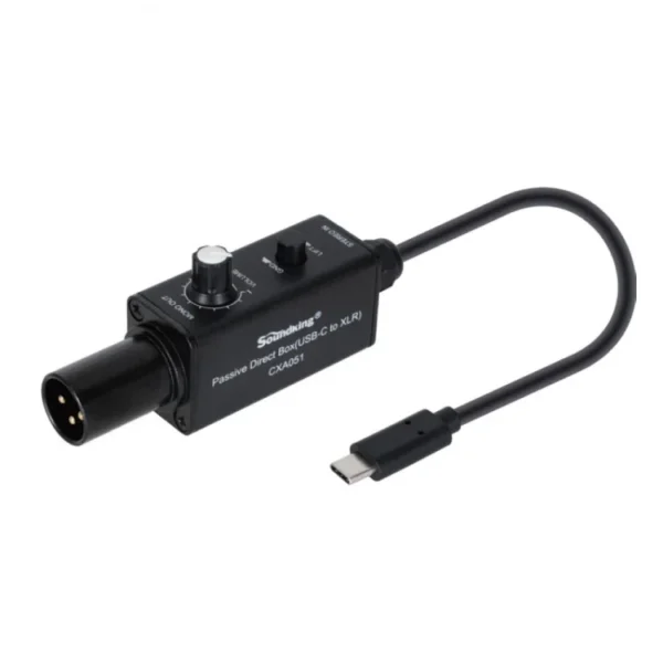 SOUNDKING CXA051 Hộp tín hiệu DI thụ động, cổng USB-C và cổng XLR đực soundking cxa051 3
