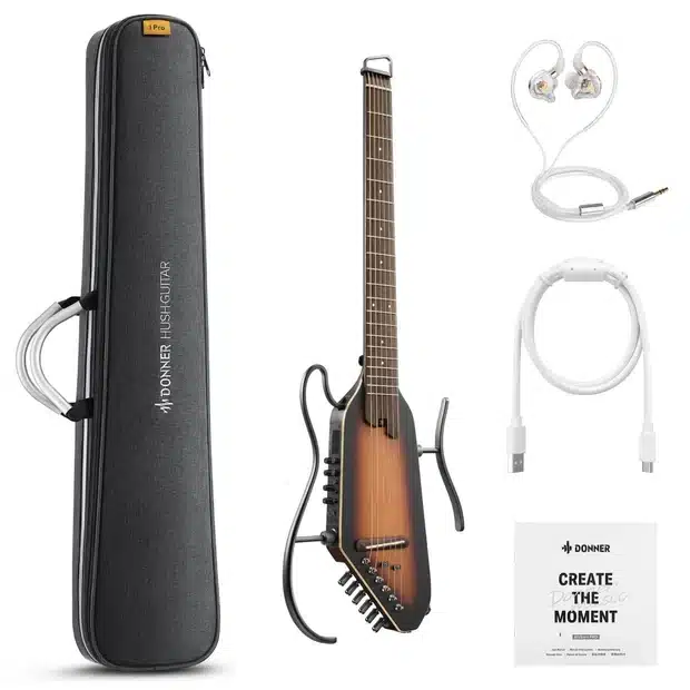 dan guitar donner hush i pro sunburst ec7152 1 dan guitar donner hush i pro sunburst ec7152 1